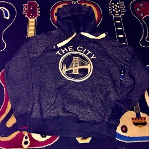 Warm Golden Gate Bridge graphic hoodie